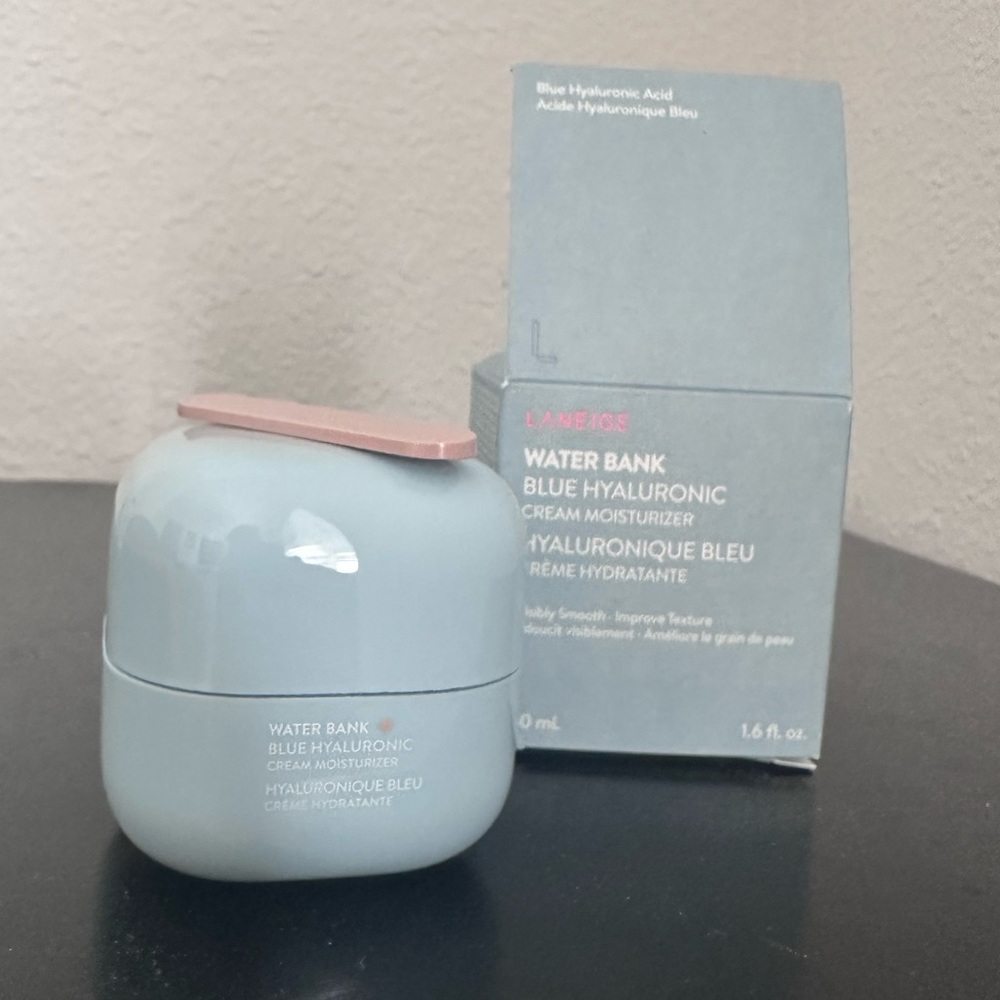Laneige water bank blue hyaluronic cream moisturizer
